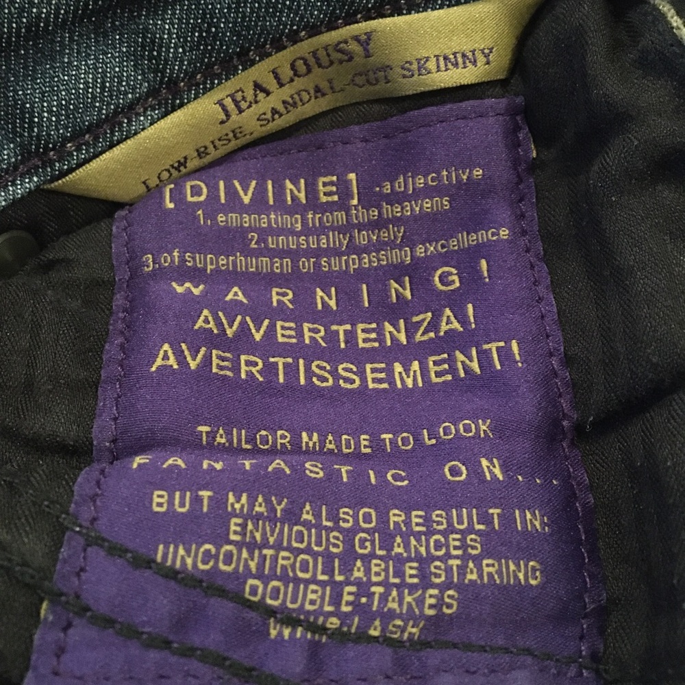 Divine Rights Low Rise Slim Fit Jeans - Picture 5 of 8